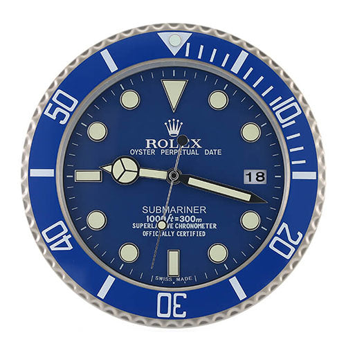 Submariner Blue Style | Wall Clock