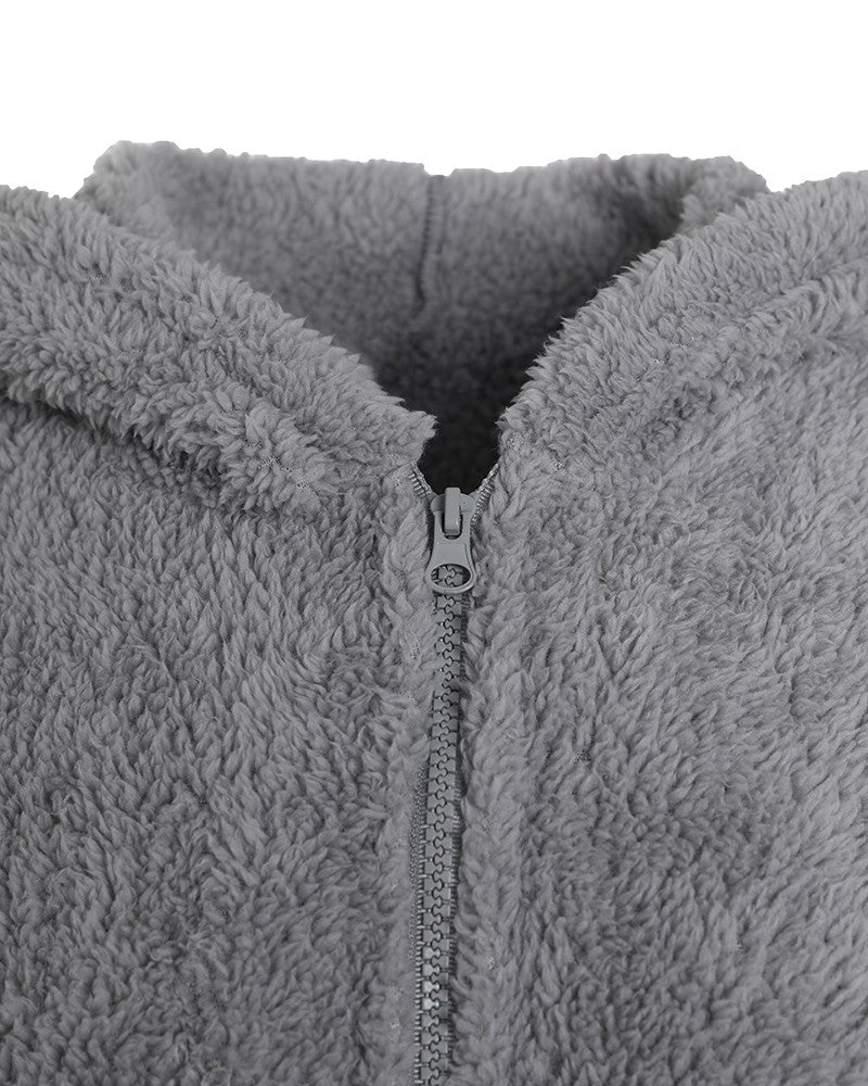 Fleece Jumpsuit | Teddy