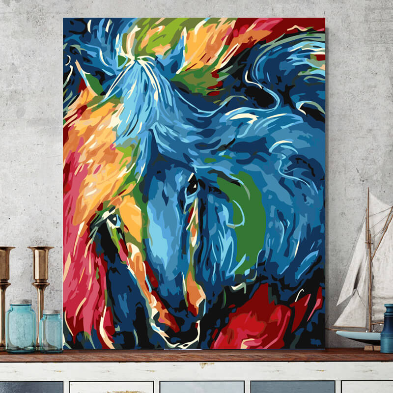 Animals Oil Painting On Canvas