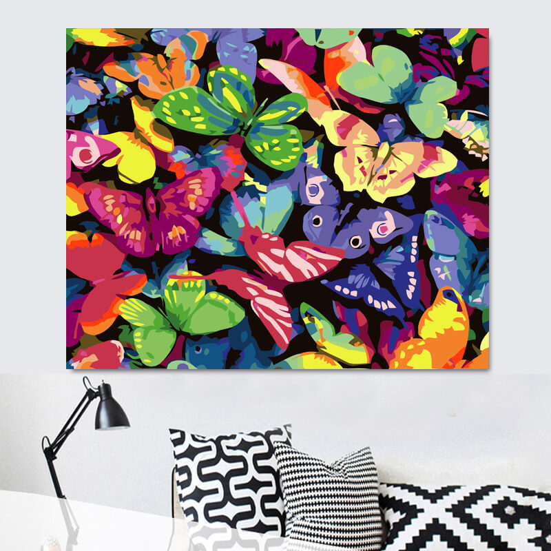 Animals Oil Painting On Canvas