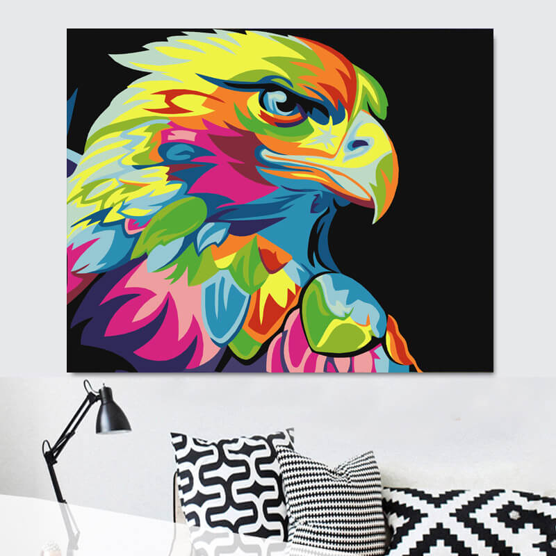 Animals Oil Painting On Canvas