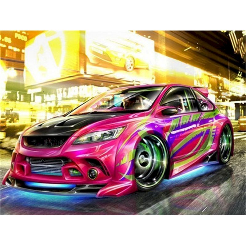 Cool Car Canvas