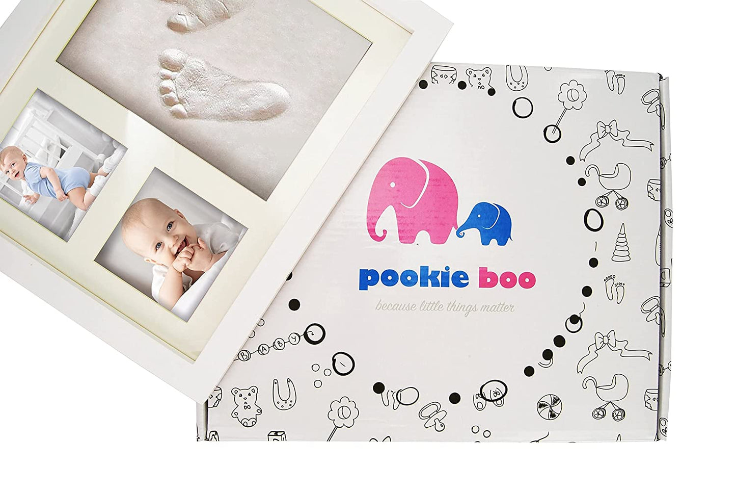 Baby Hand und Fussabdruck Set