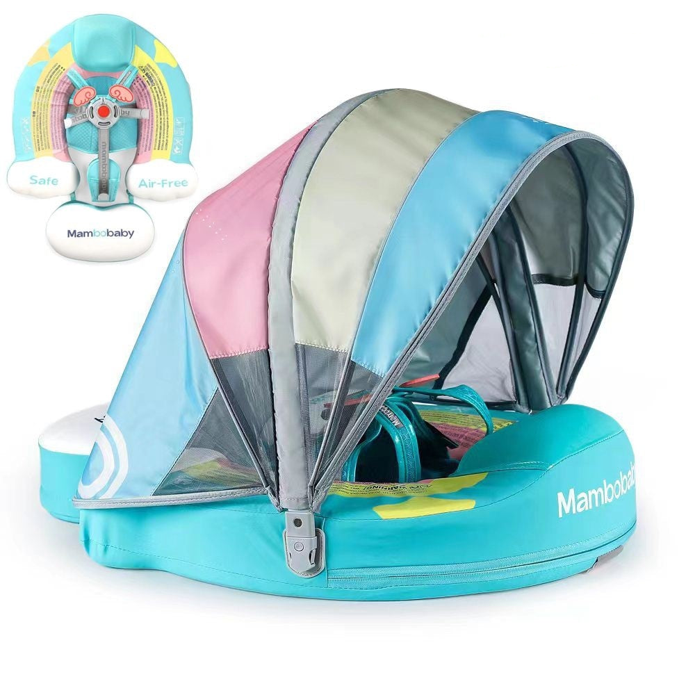 Baby Schwimmring mit Sonnenschutz | Premium