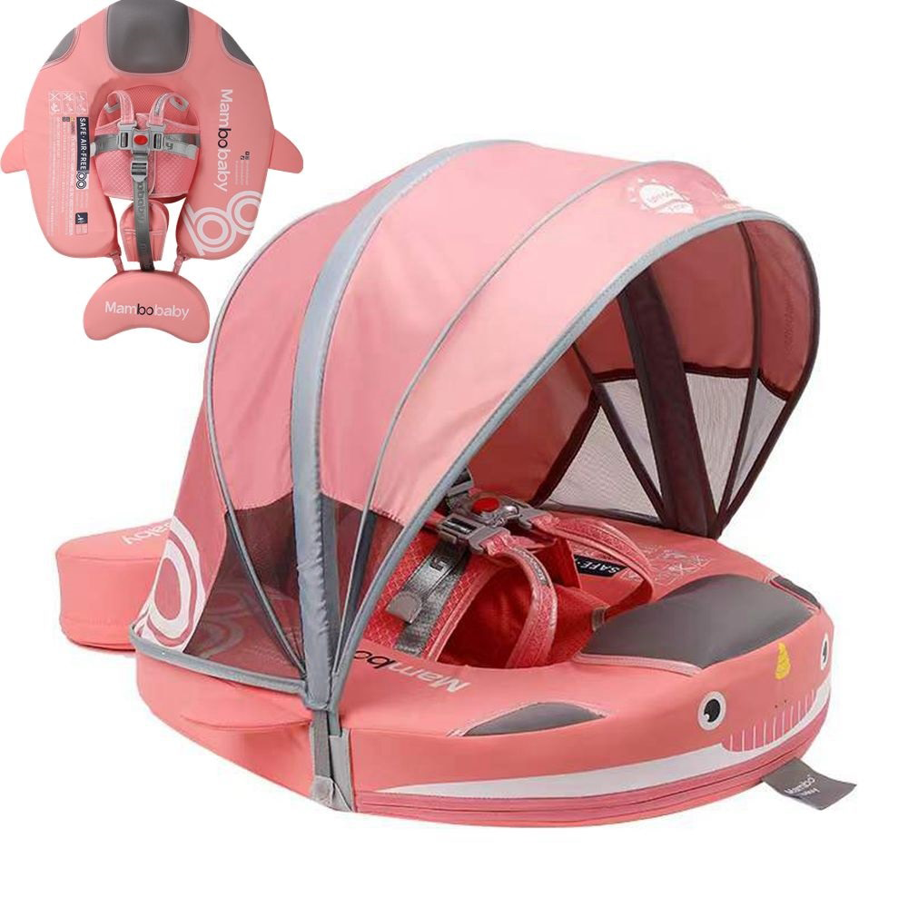 Baby Schwimmring mit Sonnenschutz | Premium