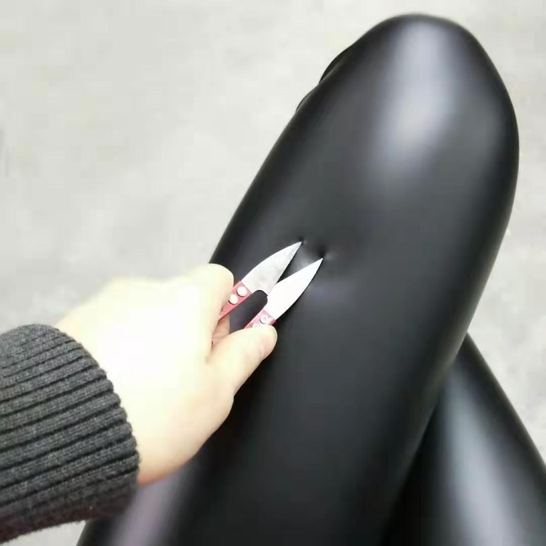 Warme Leder Winter Leggings | Shine