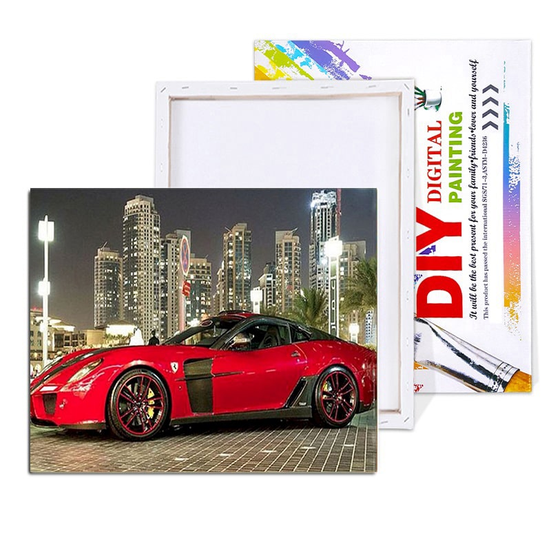 Cool Car Canvas