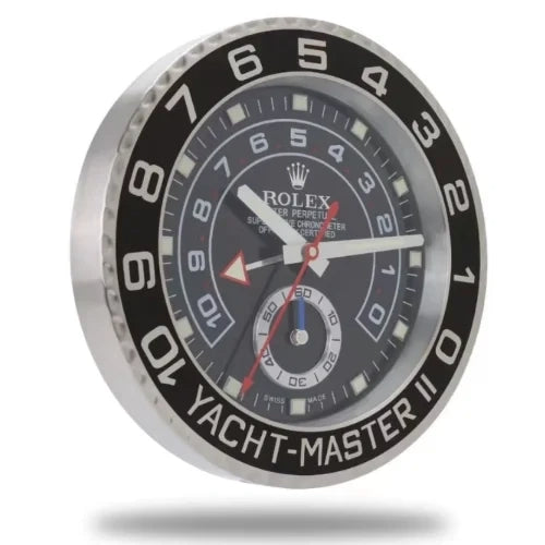 Yacht Master ll All Black | Wall Clock
