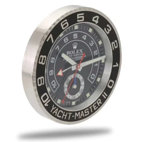 Yacht Master ll All Black | Wall Clock