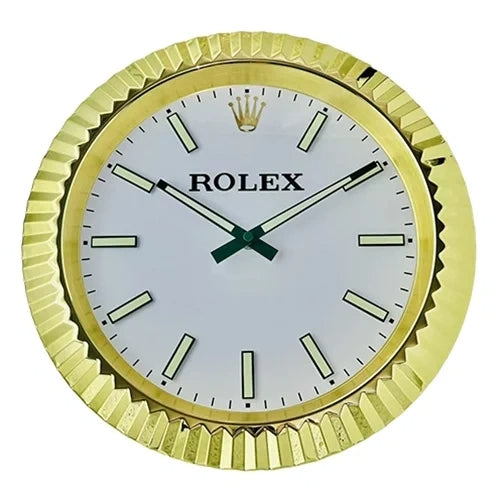 Presidential Gold Green Color | Wall Clock