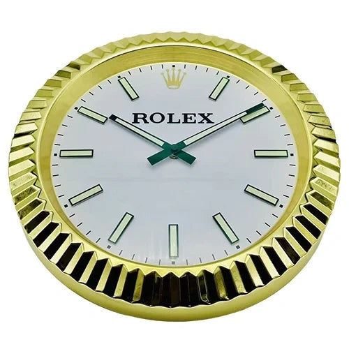 Presidential Gold Green Color | Wall Clock