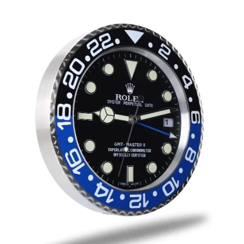 GMT Master ll Batman Style | Wall Clock