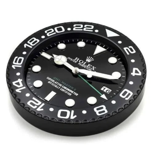 GMT Master ll Full Black Style | Wall Clock