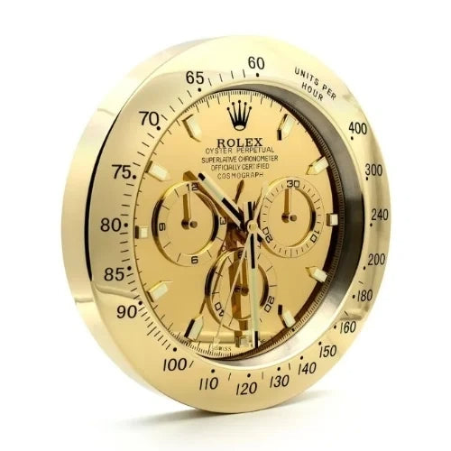 Daytona Gold Color | Wall Clock