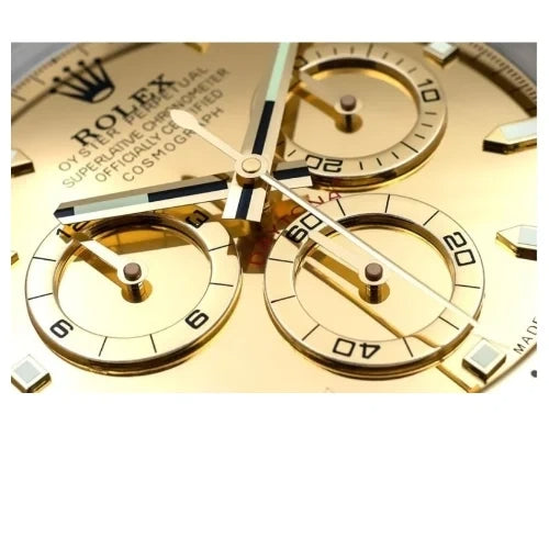Daytona Gold Color | Wall Clock