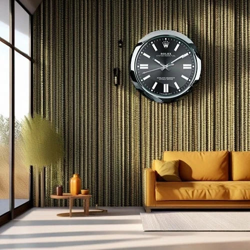 Oyster Perpetual Black Style | Wall Clock