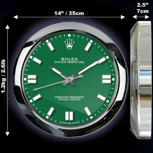 Oyster Perpetual Green Style | Wall Clock