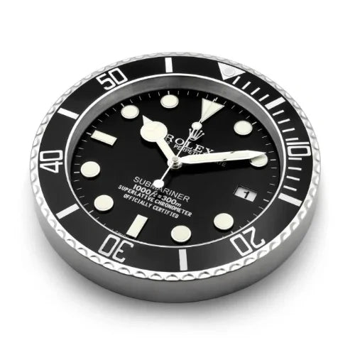 Submariner Black Style | Wall Clock