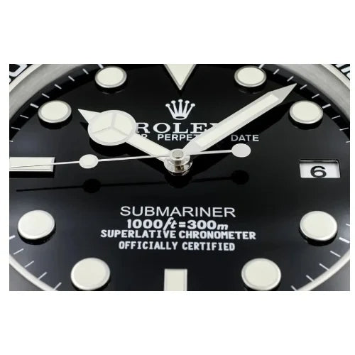Submariner Black Style | Wall Clock