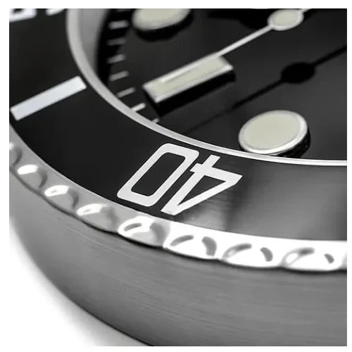 Submariner Black Style | Wall Clock