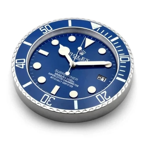 Submariner Blue Style | Wall Clock