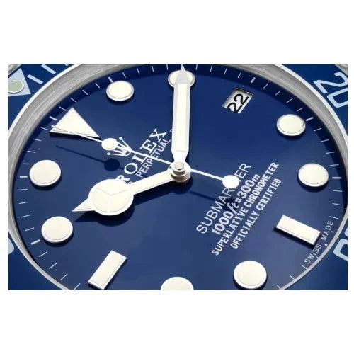 Submariner Blue Style | Wall Clock