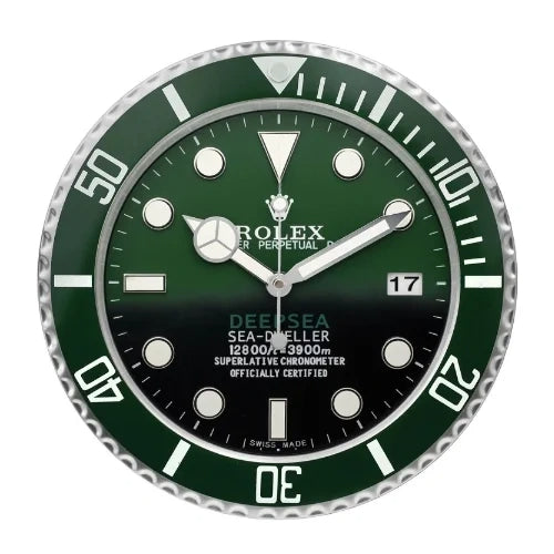 SEA-DWELLER DEEPSEA Green & Green Style | Wall Clock