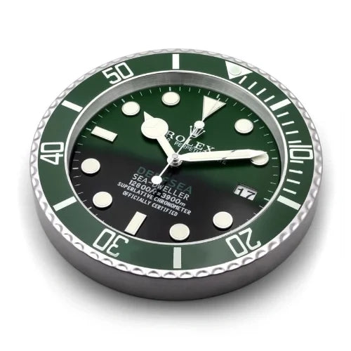 SEA-DWELLER DEEPSEA Green & Green Style | Wall Clock