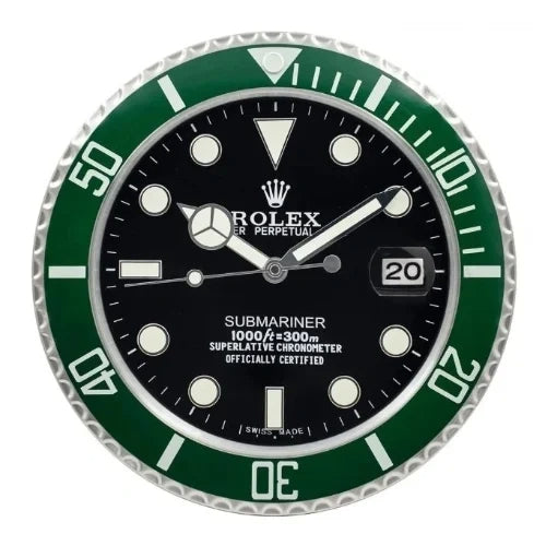 Submariner Kermit Style | Wall Clock
