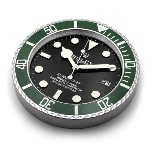 Submariner Kermit Style | Wall Clock