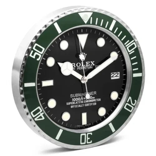 Submariner Kermit Style | Wall Clock