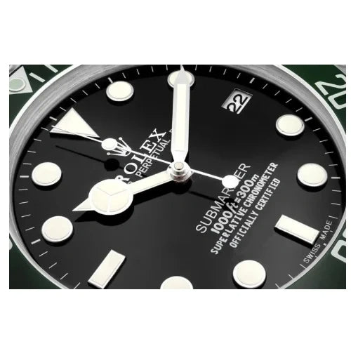 Submariner Kermit Style | Wall Clock