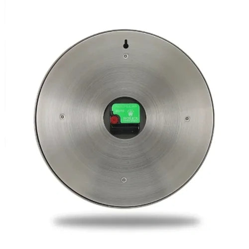 Daytona Sliver & White | Wall Clock