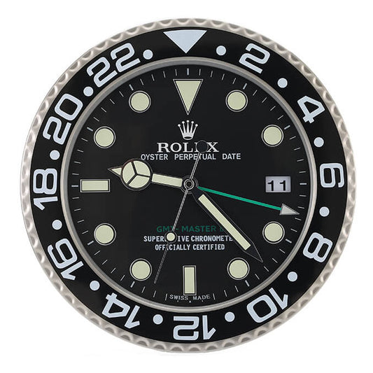 GMT Master ll Black Style | Wall Clock
