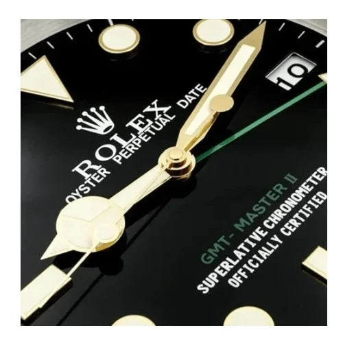 GMT Master ll Gold & Black Color Style | Wall Clock