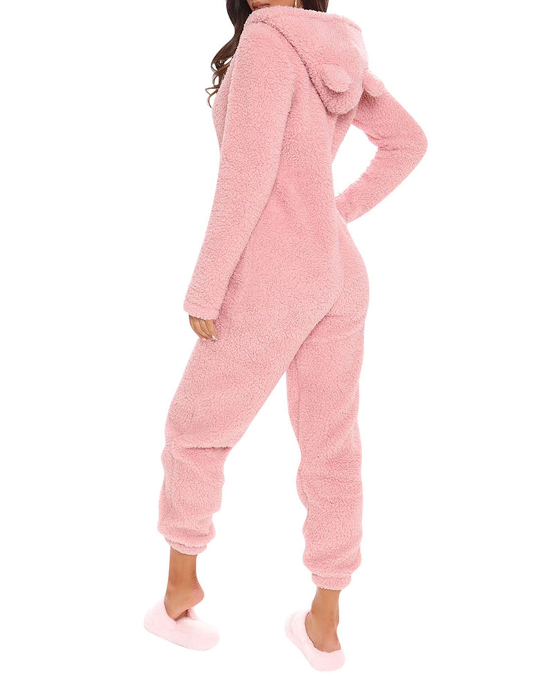 Fleece Jumpsuit | Teddy