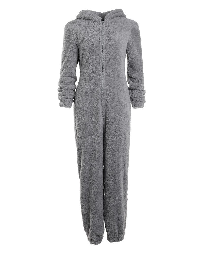 Fleece Jumpsuit | Teddy