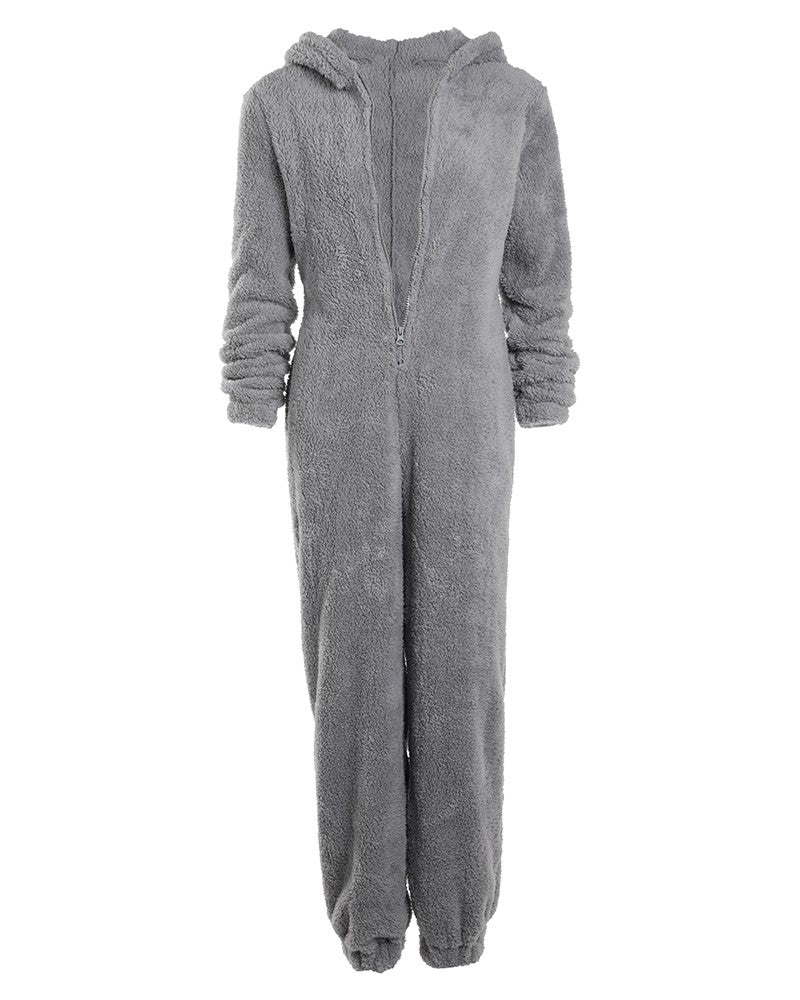 Fleece Jumpsuit | Teddy