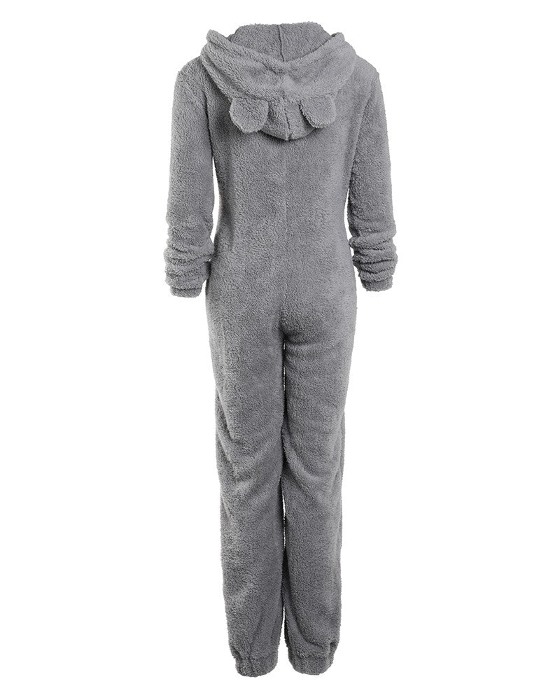 Fleece Jumpsuit | Teddy