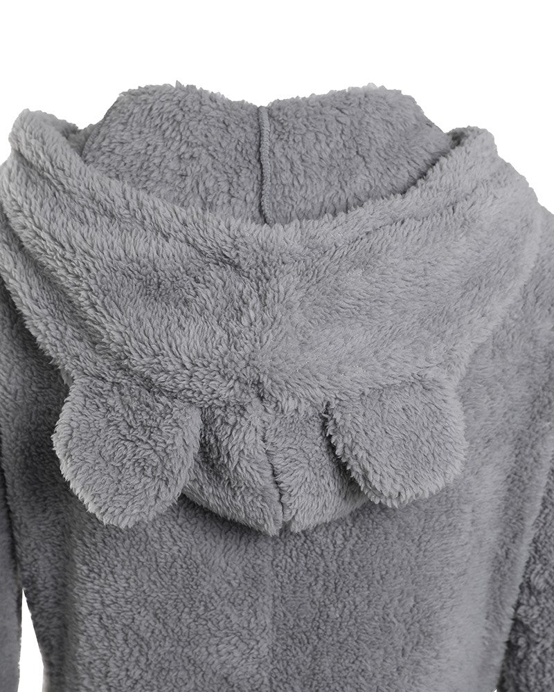 Fleece Jumpsuit | Teddy