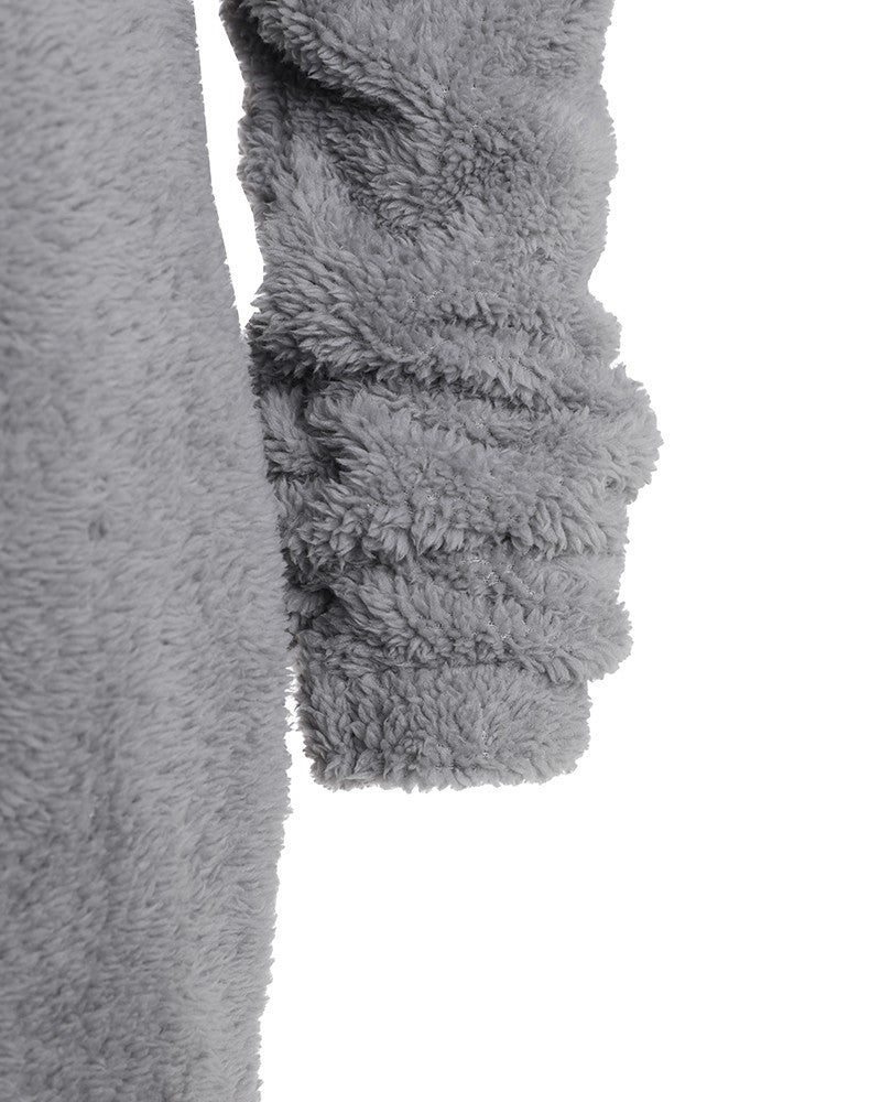Fleece Jumpsuit | Teddy