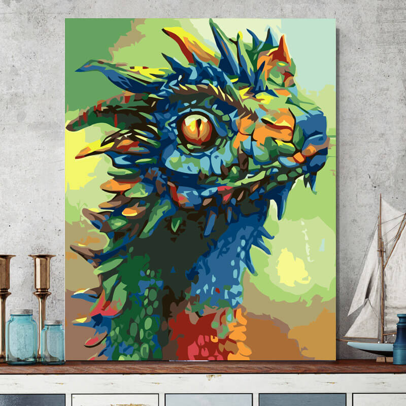 Animals Oil Painting On Canvas