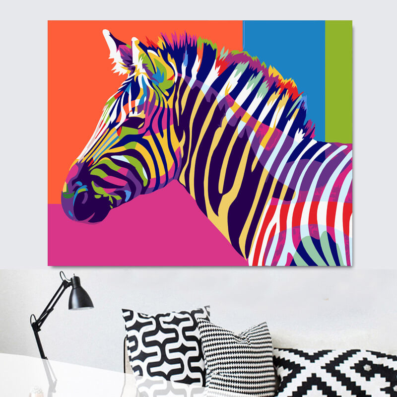 Animals Oil Painting On Canvas