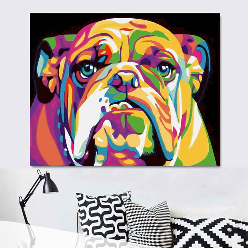 Animals Oil Painting On Canvas