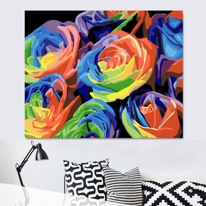 Animals Oil Painting On Canvas