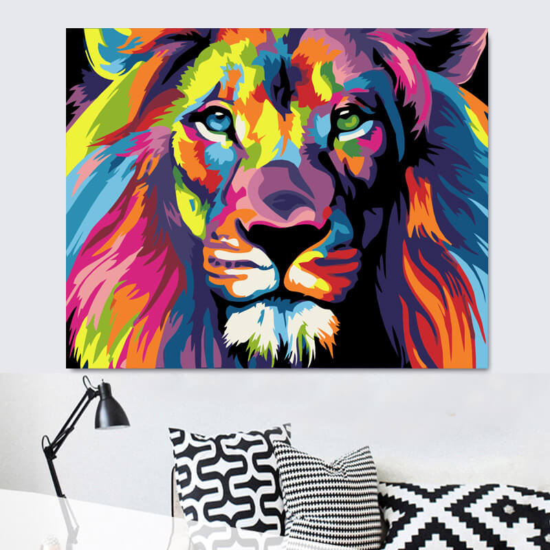 Animals Oil Painting On Canvas