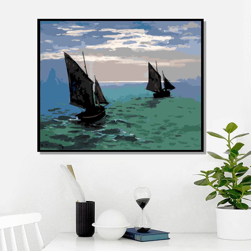 Claude Monet Impressionism Canvas