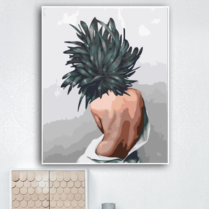 Forest Girls Flowers Canvas