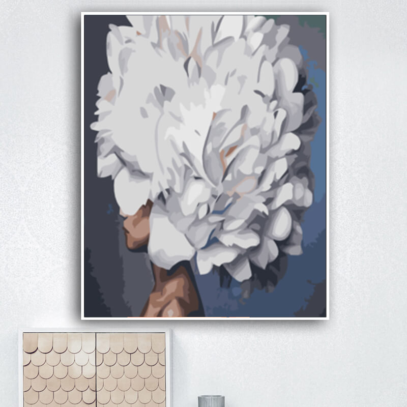 Forest Girls Flowers Canvas