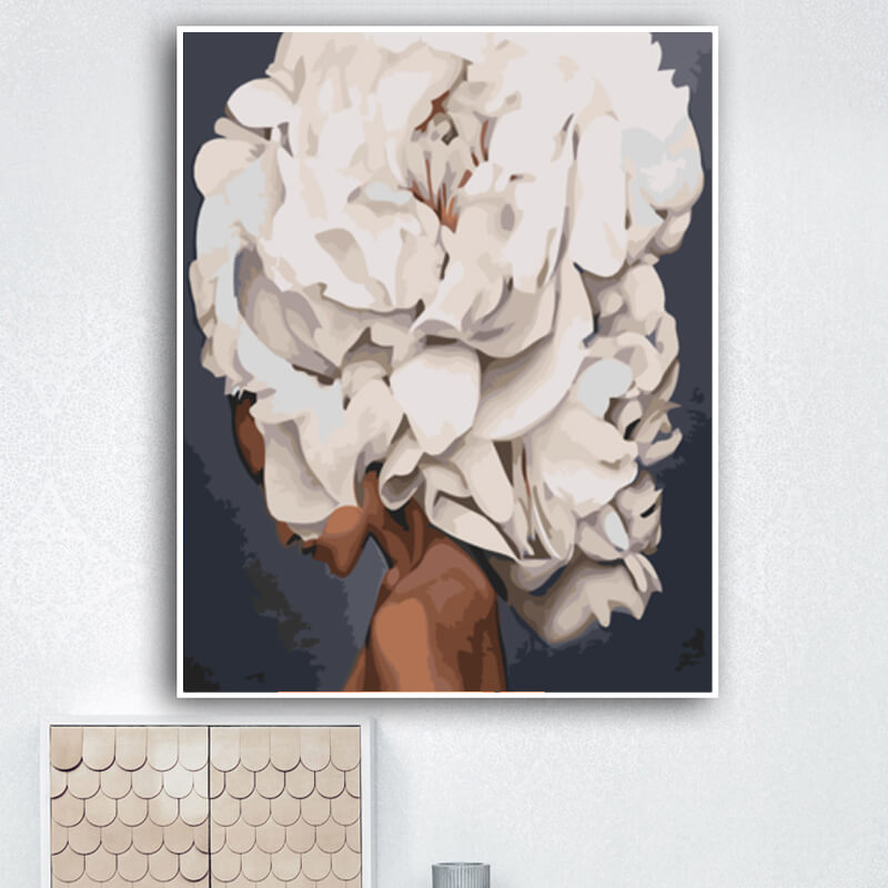 Forest Girls Flowers Canvas